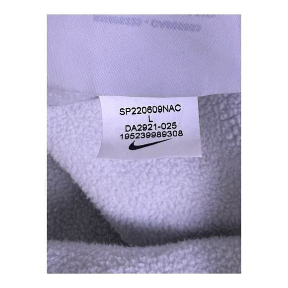 Nike Therma Victory 1/2 Zip Fleece Large TCU Frogs Logo Golf DA2921-025 Gray - Picture 15 of 16